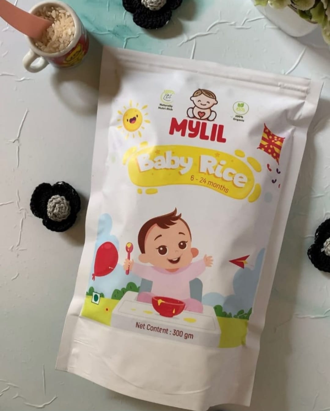 MyLil Baby Rice Packaging